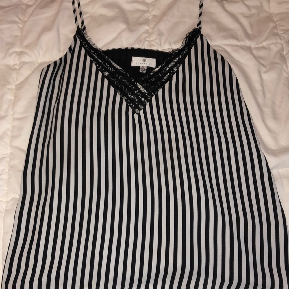 Striped tank top